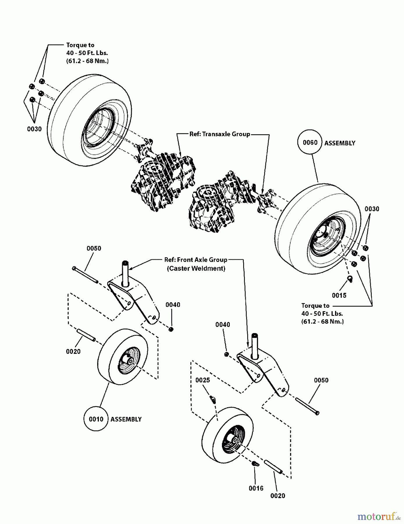 Murray Nullwendekreismäher, Zero-Turn RZT26520 (2691079-01) - Murray 52
