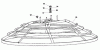 Murray BS436 (866027) - Briggs & Stratton Power Trowel (2011) Ersatzteile Blade Housing (866027C)