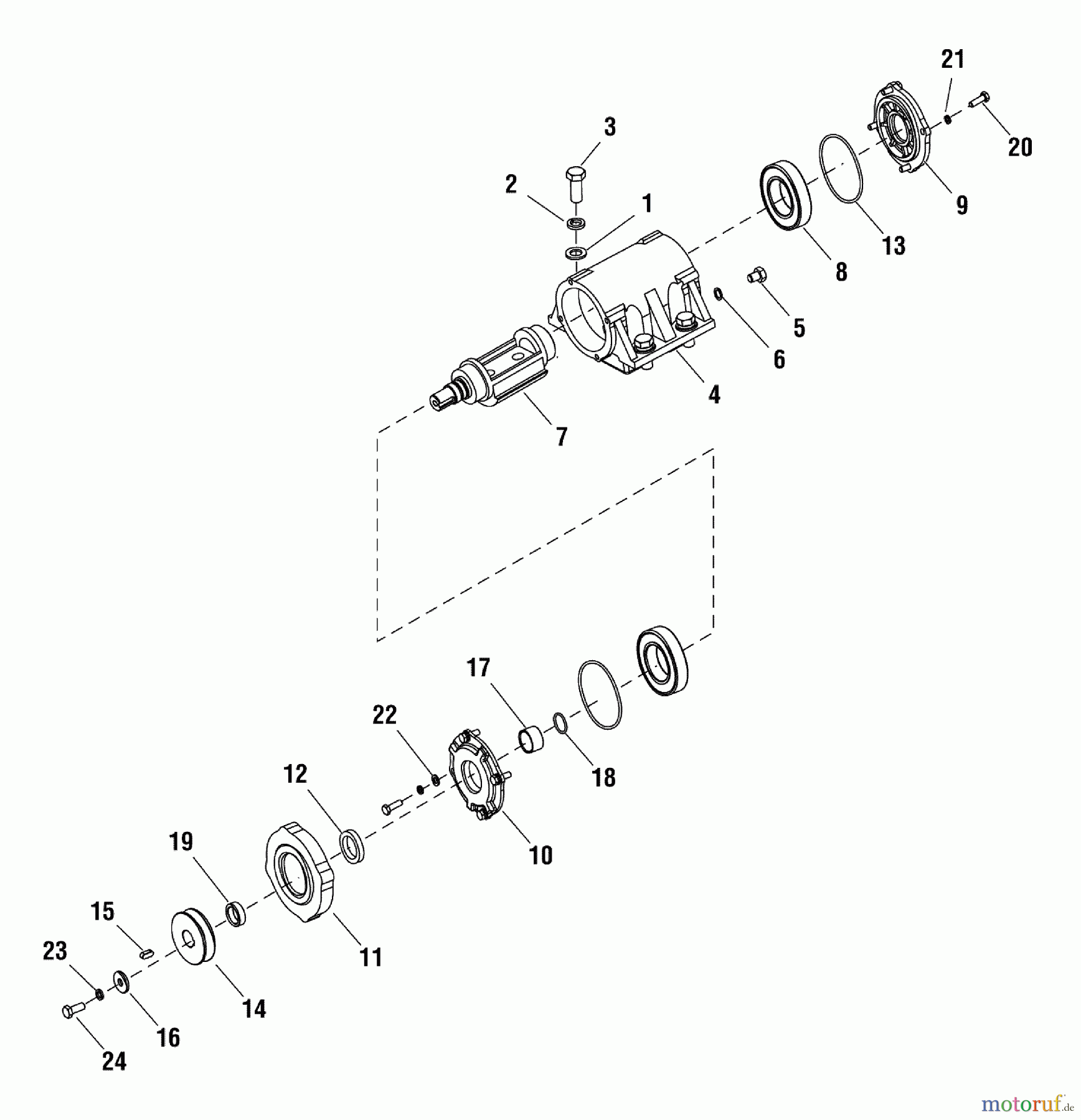 Murray Sonstiges EX135WT-C (866052) - Briggs & Stratton Compactor Eccentric Box Group (80000180)