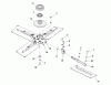Murray EX436-T (866056) - Briggs & Stratton Power Trowel Ersatzteile Cross Blade Group (80003062)