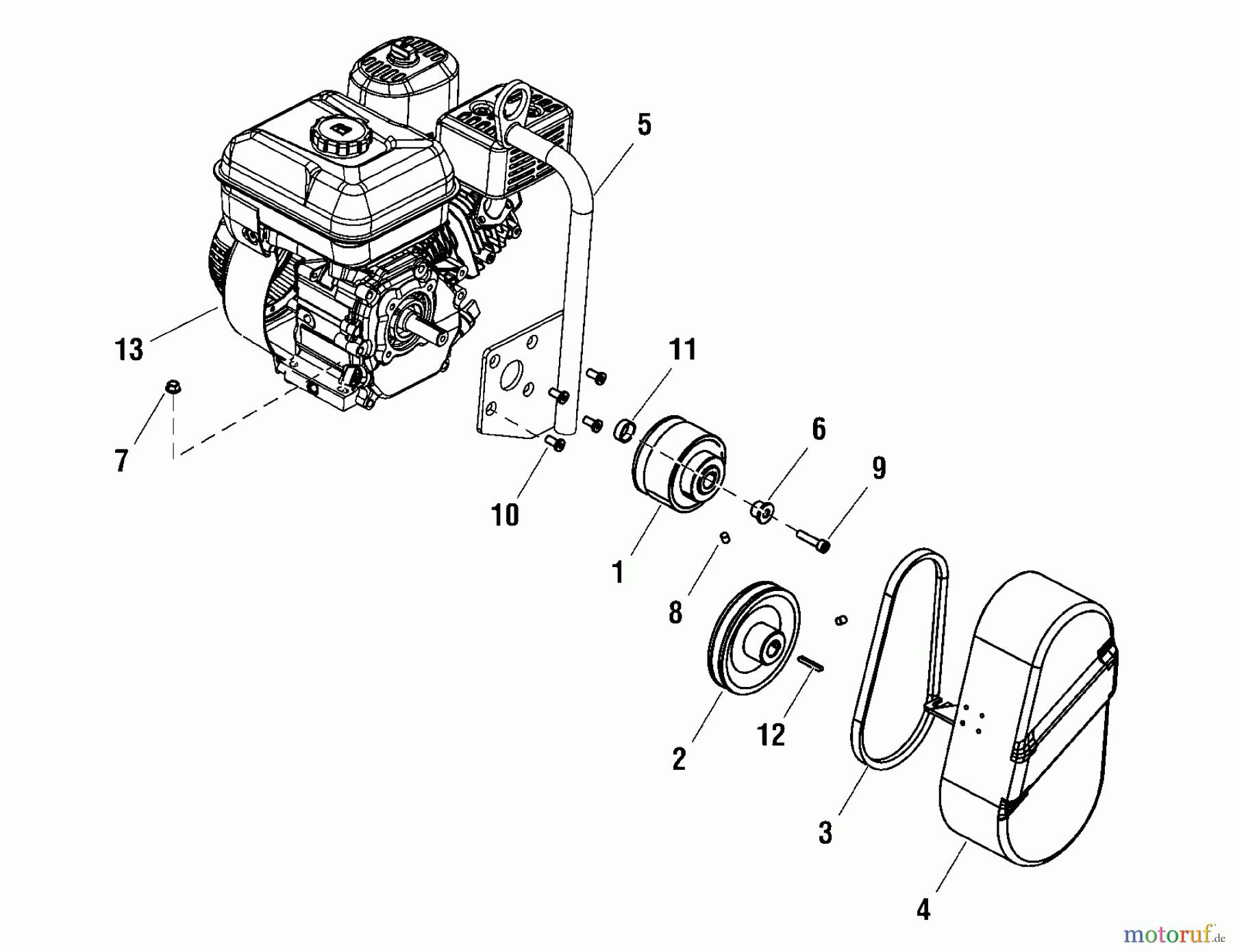 Murray Sonstiges EX436-T (866056) - Briggs & Stratton Power Trowel Engine Group (80003060)