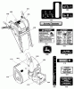 Murray 1330SE (LP25939) (1695812) - John Deere 30" Dual Stage Thrower (2010) Ersatzteile Decal Group (2988959_2989649)