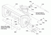 Murray 1028E (LP37057) (1696043) - John Deere 28" Dual Stage Snow Thrower (2011) Ersatzteile Auger Housing Group (2989630)