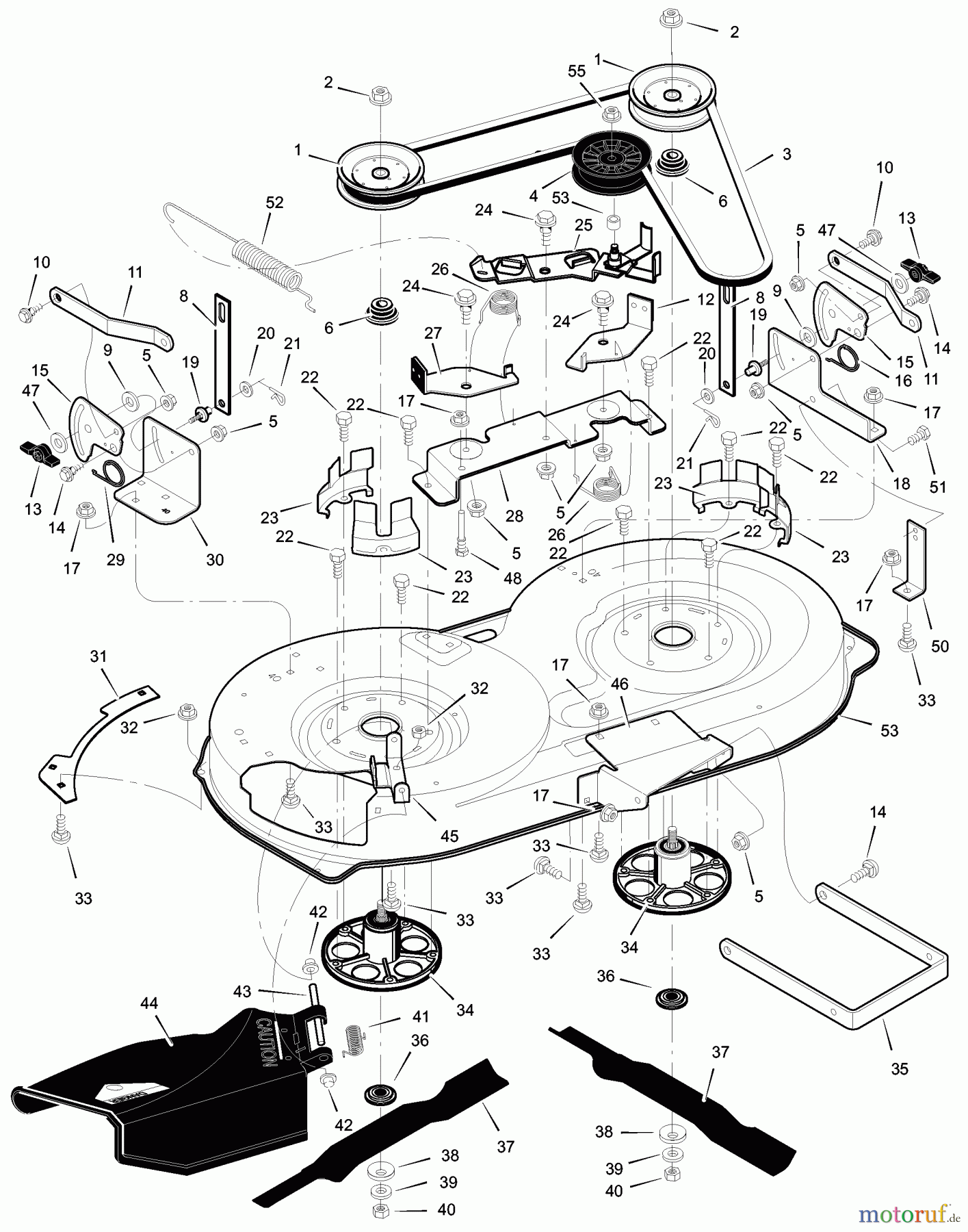  Murray Rasen- und Gartentraktoren 405000x31A - Scotts 40