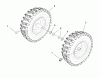Murray ST1332S (1695443) - Frontier 32" Dual Stage Snow Thrower (2008) Ersatzteile Wheels and Tires Group (2987955)