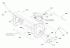 Murray 1330SE (LP25939) (1695812) - John Deere 30" Dual Stage Thrower (2010) Ersatzteile Auger Housing Group (2988549)