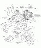 Murray 1130SE (LP18978) (1695623) - John Deere 30" Dual Stage Thrower (2009) Ersatzteile Engine & Frame Group (2988551)