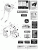 Murray 928E (LP1695441) (1695441) - John Deere 28" Dual Stage Snow Thrower (2008) Ersatzteile Decal Group (2988090)