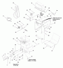 Murray 1332PE (LP1695450) - John Deere 32" Professional Snow Thrower (2008) Ersatzteile Engine & Frame Group (2987969)