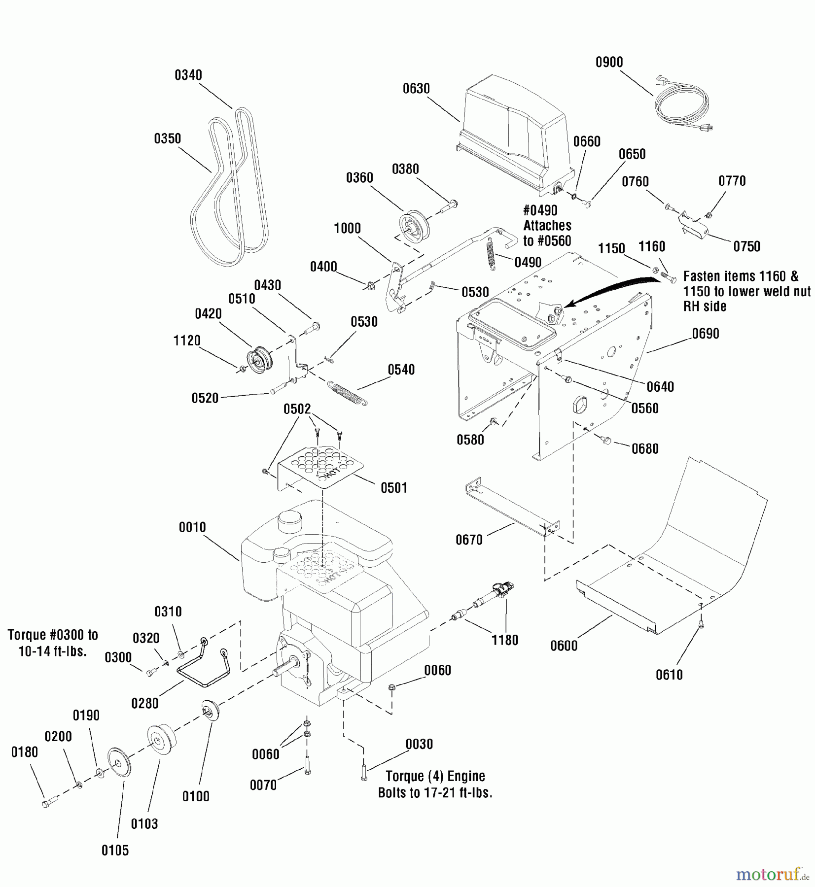 Murray Schneefräsen 1332PE (LP37059) (1696045) - John Deere 32