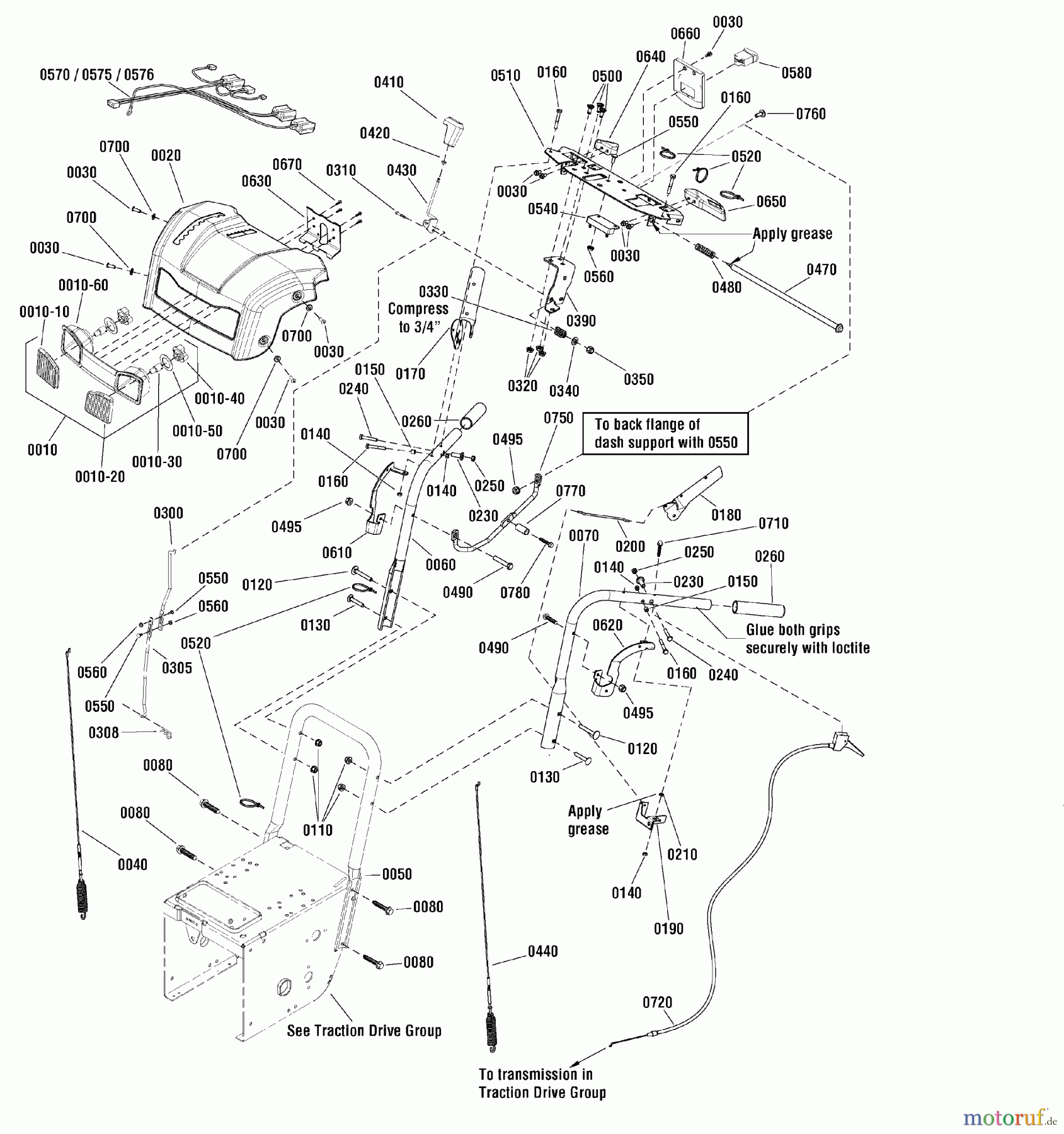  Murray Schneefräsen 1332PE (LP25940) (1695814) - John Deere 32