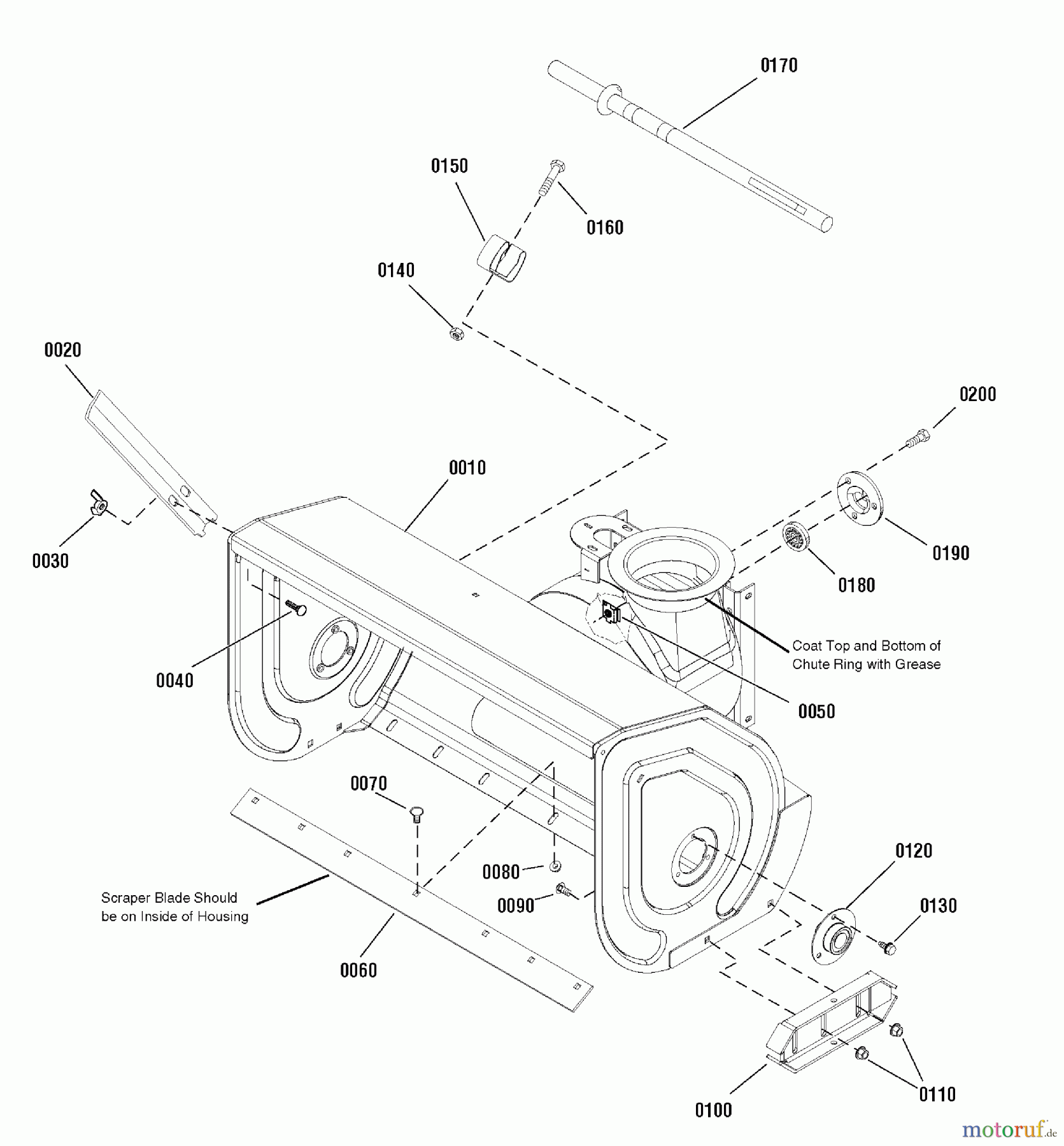 Murray Schneefräsen 1338PE (LP37060) (1696046) - John Deere 38