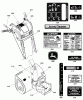 Murray 1338PE (LP37060) (1696046) - John Deere 38" Professional Snow Thrower (2011) Ersatzteile Decal Group (2988829_2989652)