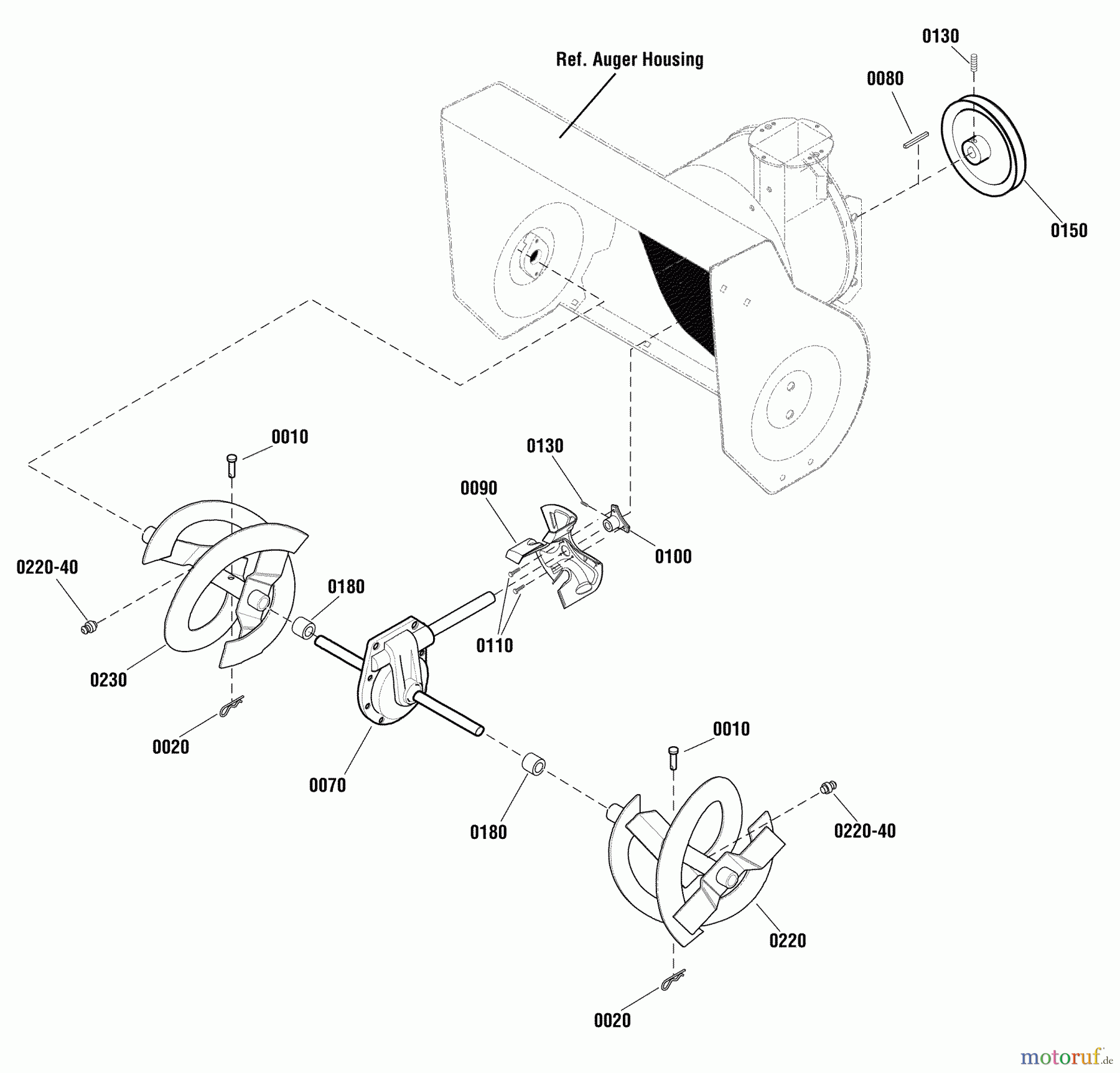 Murray Schneefräsen 1730HD (1696158-00) - Briggs & Stratton 30