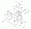 Murray 1528HD (1696157-00) - Briggs & Stratton 28" Dual Stage Snowthrower, 14.5HP (2012) Ersatzteile Auger Housing (2990550_2990561)