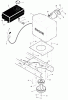 Murray 405000x8A - Scotts 40" Lawn Tractor (2003) (Home Depot) Ersatzteile Engine Mount