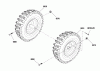 Murray CM741450SE (1696229-00) - Canadiana 29" Dual Stage Snowthrower, 14.5HP (CE) (2012) Ersatzteile Wheels & Tires Group (2990485)