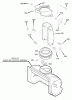 Murray 1695538 (525/21) - 21" Single Stage Snow Thrower (2009) Ersatzteile Discharge Chute