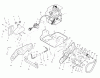Murray 1695538 (525/21) - 21" Single Stage Snow Thrower (2009) Ersatzteile Engine & Frame Assembly