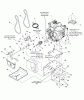 Murray 1695541 - Brute 27" Dual Stage Snow Thrower (2008) (Walmart) Ersatzteile Engine and Frame Group - Steerable (2988085)