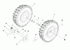Murray 1695542 - 29" Dual Stage Snow Thrower (2008) Ersatzteile Wheels and Tires Group (2988032)