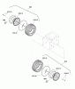 Murray 1695720 - 29" Dual Stage Snow Thrower (2009) Ersatzteile Wheels and Tires Group (2988345)