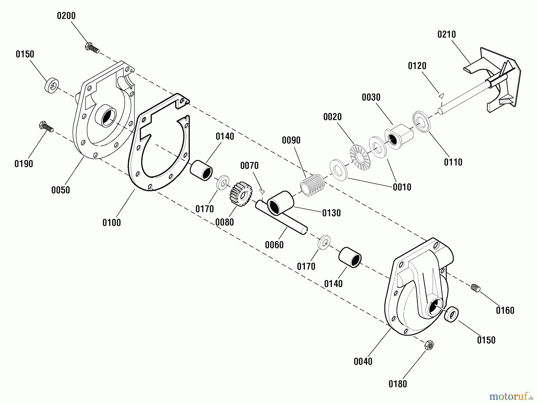 Murray Schneefräsen C950-52913-0 (1695741A) - Craftsman 27