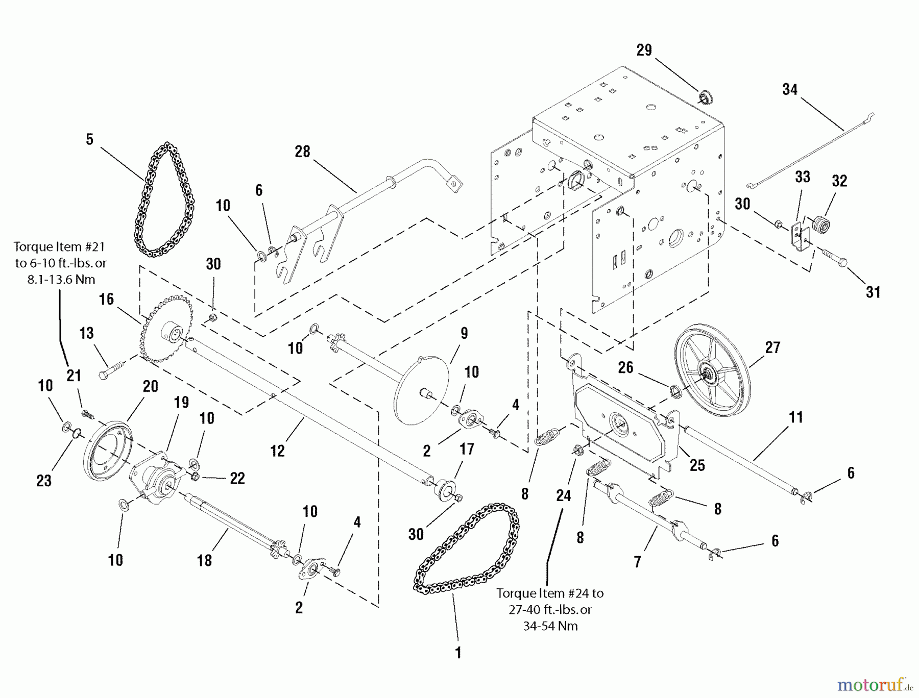 Murray Schneefräsen C950-52948-0 (1695737) - Craftsman 30