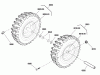 Murray 1695724 - Brute 27" Dual Stage Snow Thrower (2009) Ersatzteile Wheels and Tires Group (2988473)