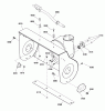 Murray 1695775 (800/24) - 24" Dual Stage Snow Thrower (2009) Ersatzteile Auger Housing Group (2988736)