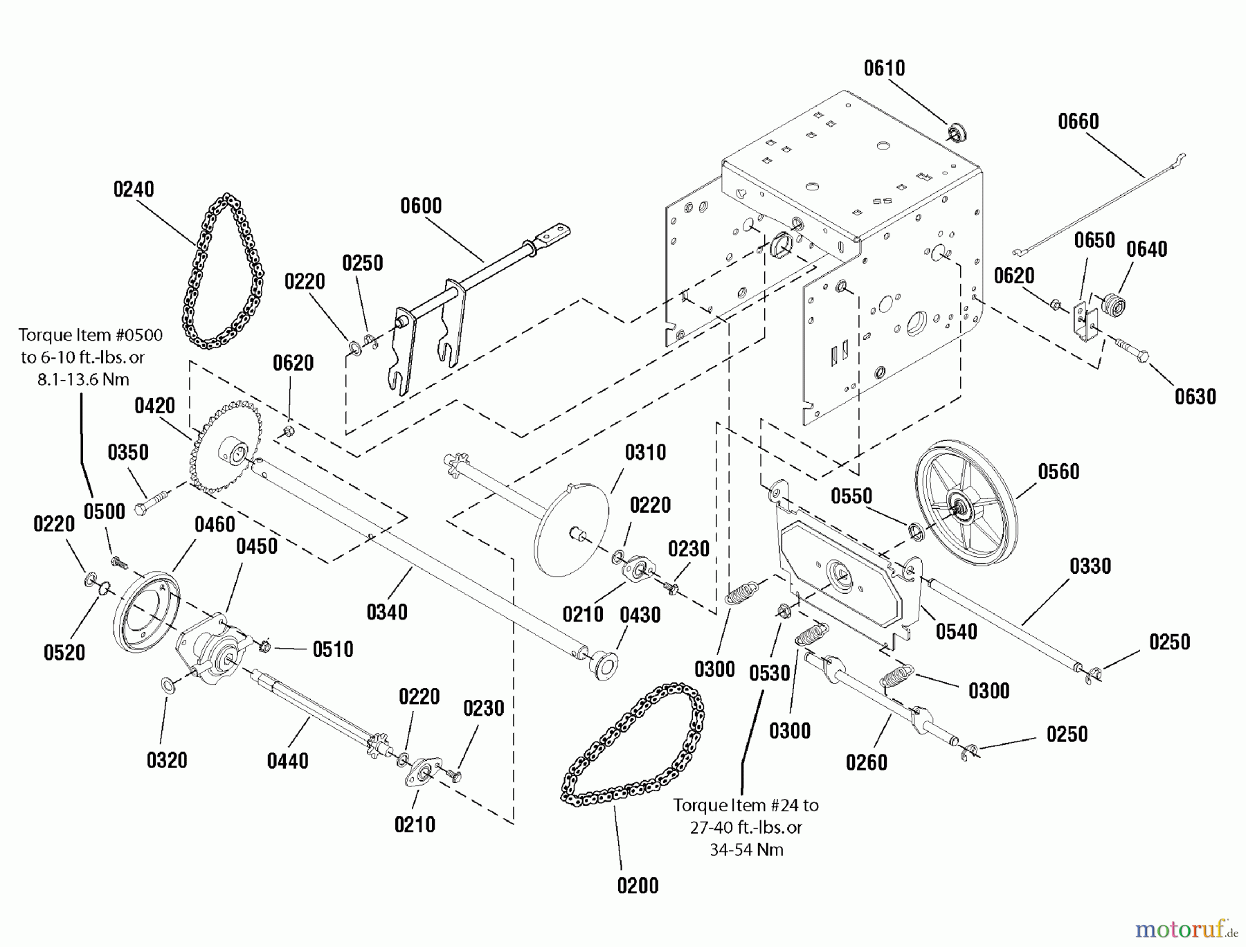Murray Schneefräsen C950-52946-1 (1695739) - Craftsman 24
