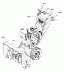 Murray 1695838 - 33" Dual Stage Snow Thrower (2010) Ersatzteile Decals (2989046)