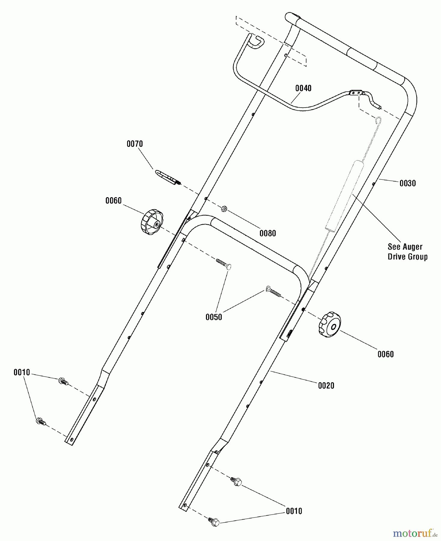 Murray Schneefräsen 1696306-00 (938022) - Briggs & Stratton Sno-Tek 22