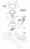 Murray 1696314-00 (SS22E) - Briggs & Stratton 22" Single Stage Snowthrower, 8HP (2012) Ersatzteile Chute Rotation Group - Remote (2988904)
