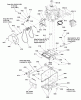 Murray 1695941 - Canadiana 24" Dual Stage Snow Thrower (2010) Ersatzteile Engine Group (2989302_2989304)