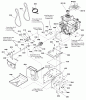 Murray C950-52913-1 (1695741) - Craftsman 27" Dual Stage Snow Thrower (2010) (Sears) Ersatzteile Engine & Frame Group (2988753)
