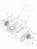 Murray 1696078 - Canadiana 22" Single Stage Snowthrower (2011) Ersatzteile Wheel & Body Covering Group (2989996)