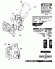Murray 1696079 - Canadiana 24" Dual Stage Snowthrower (2011) Ersatzteile Decals Group (2990042)