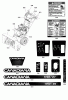 Murray 1696082 (1450/29) - Canadiana 29" Dual Stage Snow Thrower (2011) Ersatzteile Decals Group (2989956_2989959)