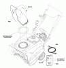 Murray 1696314-00 (SS22E) - Briggs & Stratton 22" Single Stage Snowthrower, 8HP (2012) Ersatzteile Chute Group - Remote (2989492)