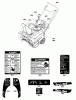Murray 1696306-00 (938022) - Briggs & Stratton Sno-Tek 22" Single Stage Snowthrower, 8HP (2012) Ersatzteile Decals Group (2990733)