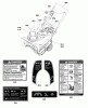 Murray 1696314-00 (SS22E) - Briggs & Stratton 22" Single Stage Snowthrower, 8HP (2012) Ersatzteile Decals Group (2990836)