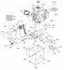 Murray C950-52126-0 (1696101) - Craftsman 27" Dual Stage Snow Thrower (2011) Ersatzteile Engine & Frame Group (2990022)