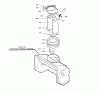 Murray 5021E (6210540x37NB) - Husqvarna 21" Single Stage Snow Thrower (2008) Ersatzteile Discharge Chute