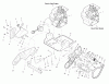 Murray 5021E (6210540x37NB) - Husqvarna 21" Single Stage Snow Thrower (2008) Ersatzteile Engine & Frame Assembly