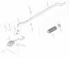Murray 521SSE (621502x37NA) - Husqvarna 21" Single Stage Snow Thrower (2006) Ersatzteile Chute Rod Group (1740273)