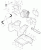 Murray 521SSE (621502x37NA) - Husqvarna 21" Single Stage Snow Thrower (2006) Ersatzteile Frame Group (1740273)