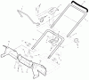 Murray 521SSE (621502x37NA) - Husqvarna 21" Single Stage Snow Thrower (2006) Ersatzteile Handle Group (1740273)