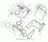 Murray 522E (LP1695445) - John Deere 22" Single Stage Snow Thrower (2008-2011) Ersatzteile Body Covering