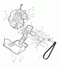 Murray 522E (LP1695445) - John Deere 22" Single Stage Snow Thrower (2008-2011) Ersatzteile Engine Drive System